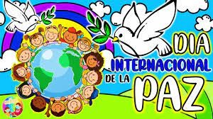 paloma Blanca del día internacional de la paz